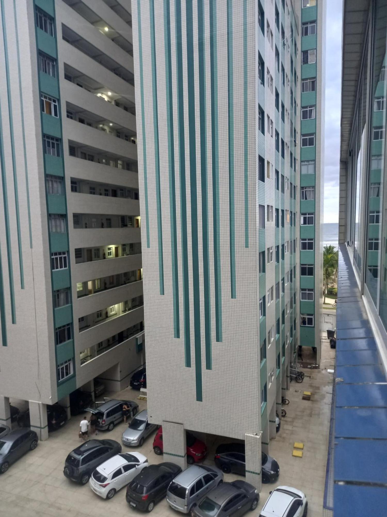 Kit-Nete Edificio Augustus II Apartment Praia Grande  Exterior photo